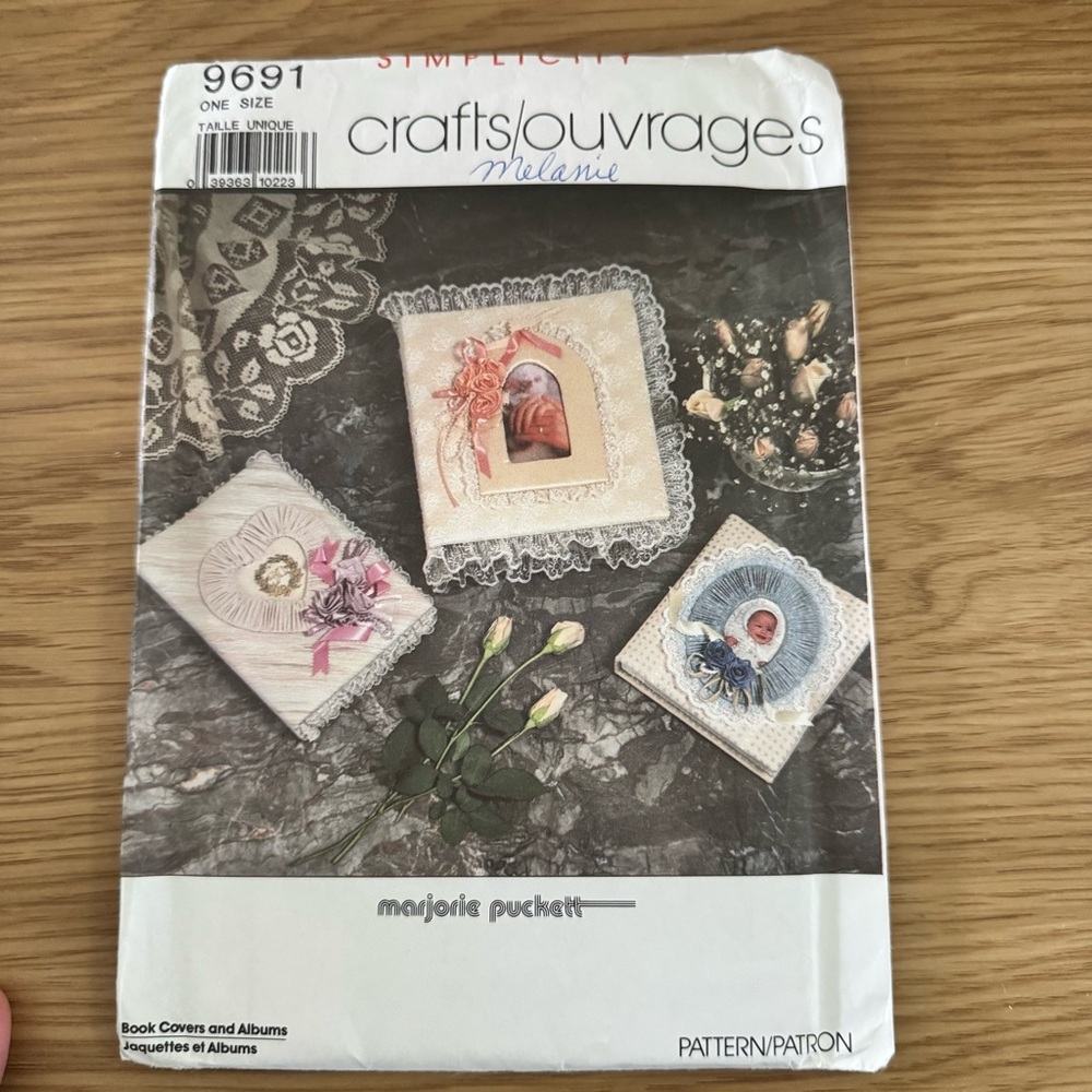 Simplicity Crafts Pattern with Lace Details 9691